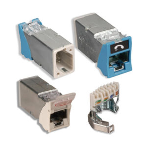 CONECTORES BLINDADOS JACK RJ45